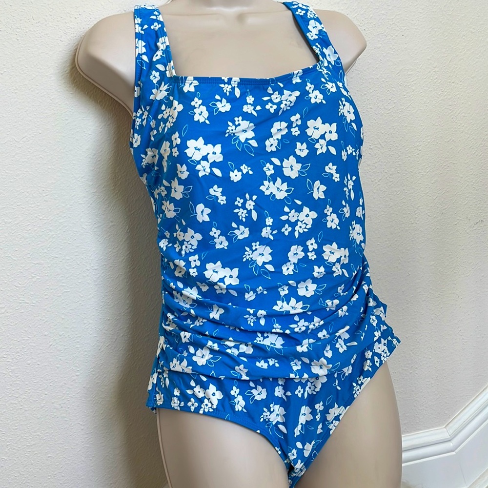 Anne Cole floral Estilo swimsuit